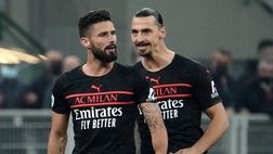 Milan, Giroud: “Ibrahimovic mi accolse con una frase choc. Ma che rapporto che abbiamo!”