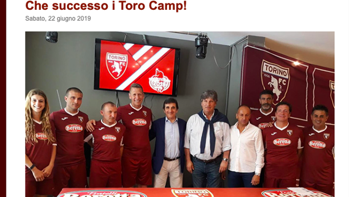 Sponsor tecnico: al Toro Camp si usa già materiale griffato Joma - immagine 1