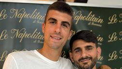 Roma, Mancini presente all’inaugurazione del barber shop “Le Napolitain”