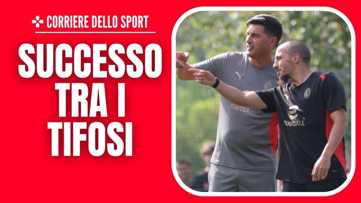Paulo Fonseca AC Milan allenamenti Milanello