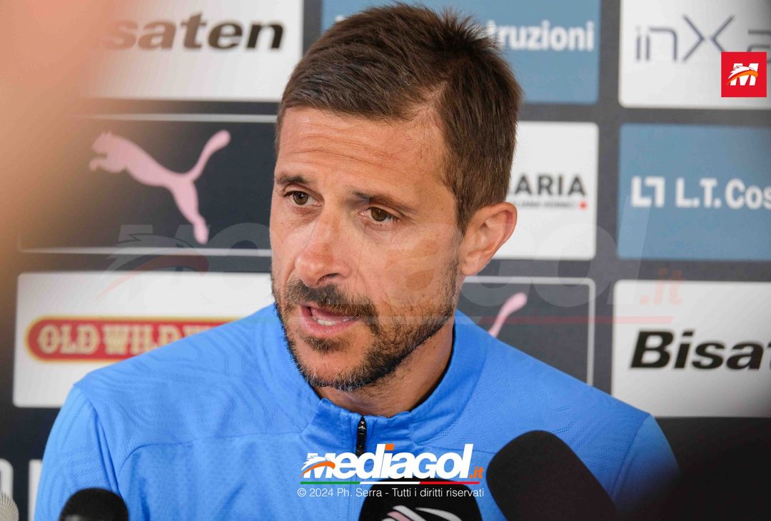 FOTO PALERMO, Dionisi in conferenza post amichevole con Sondrio (Gallery) - immagine 13