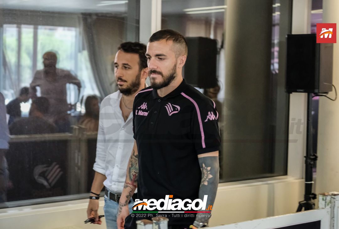 FOTO RITIRO PALERMO, la conferenza stampa di Nicola Valente (Gallery) - immagine 43