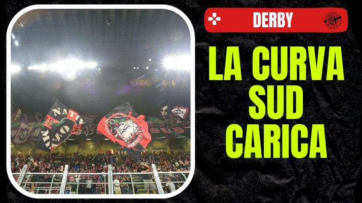 Derby Milan Inter Serie A 2023-24 Curva Sud