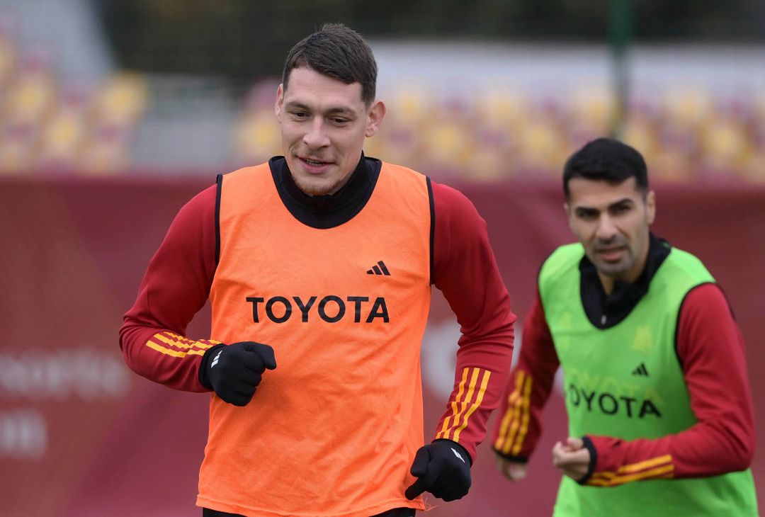 Roma, primo allenamento in vista della Fiorentina – FOTO GALLERY - immagine 28