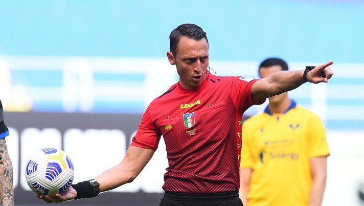 Salernitana-Inter, la designazione arbitrale: tocca ad Abisso, Irrati al VAR - immagine 1