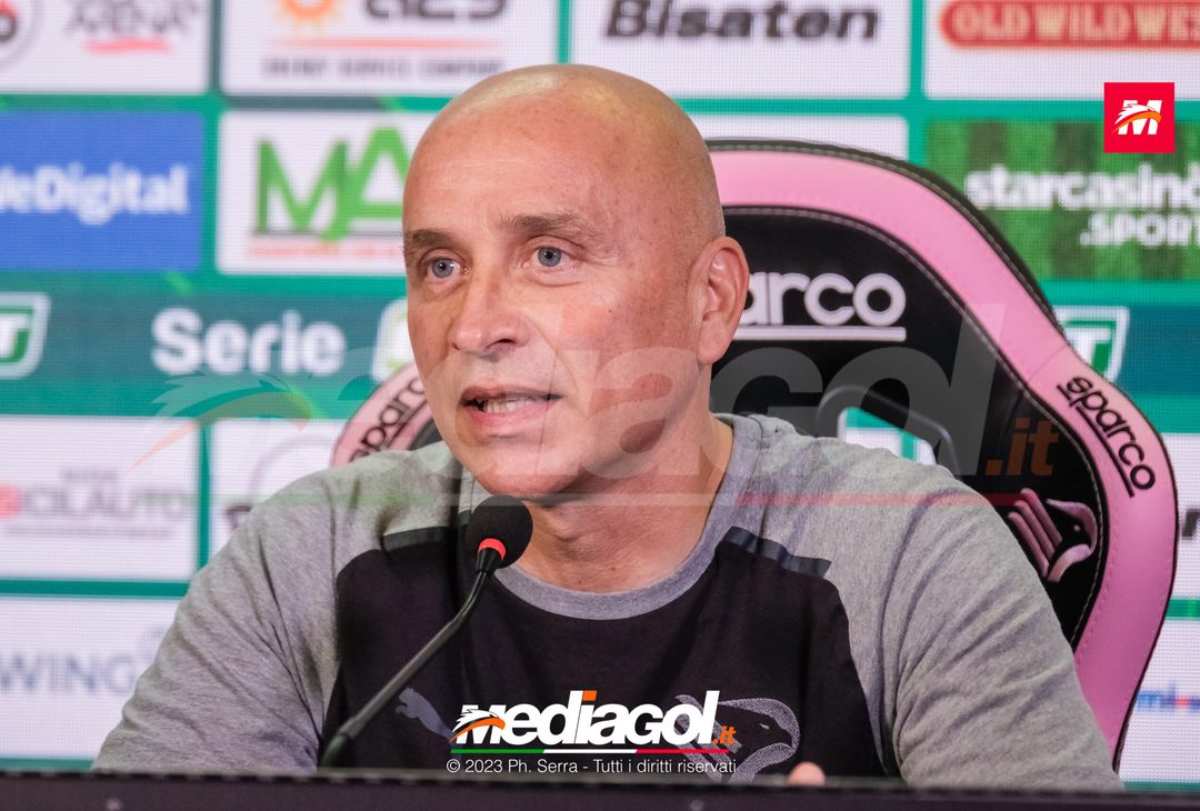 FOTO PALERMO, verso il Catanzaro: mister Corini in conferenza stampa (GALLERY) - immagine 2