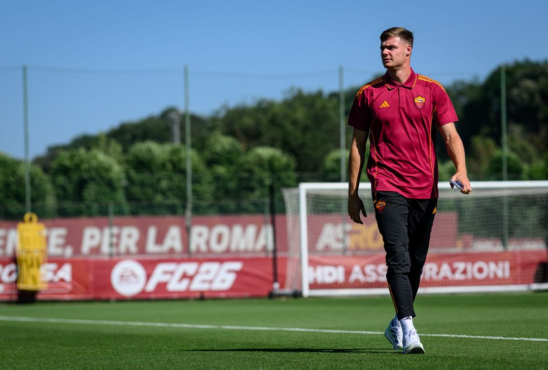Roma, il primo giorno di Ferguson a Trigoria – FOTO GALLERY - immagine 8