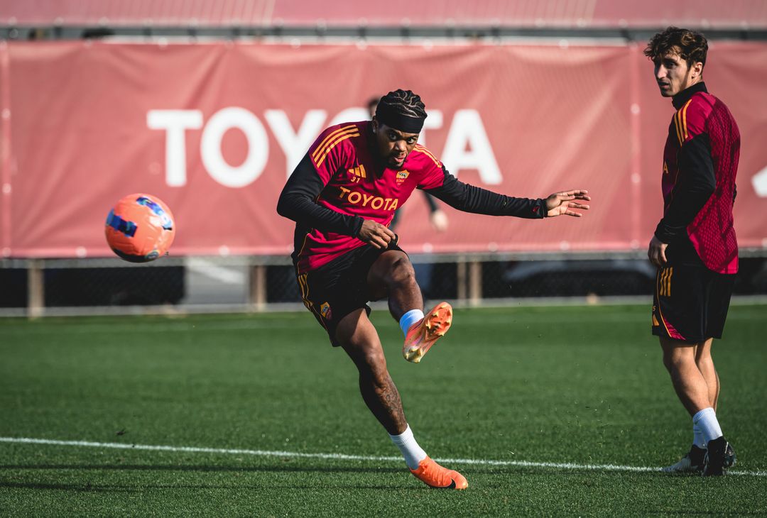 Trigoria, l’allenamento in vista della Juve – FOTO GALLERY - immagine 4