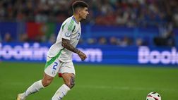 Di Lorenzo, il suo Europeo per ora è un flop: crollo verticale del capitano azzurro