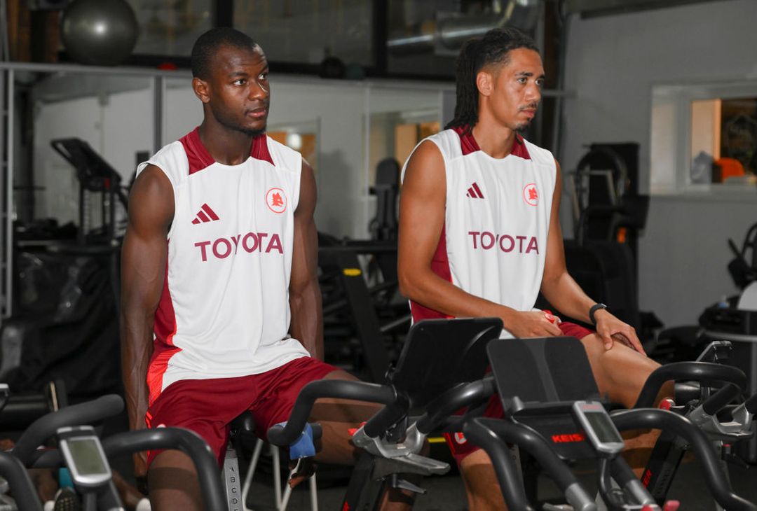 Roma, continua il ritiro: scarico dopo l’amichevole contro il Latina – FOTO GALLERY - immagine 3