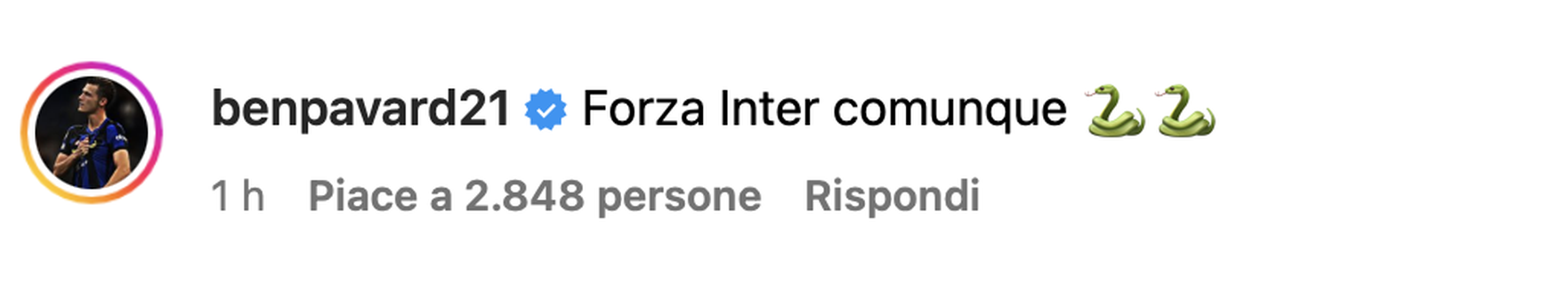 Pavard a vedere il Milan? Benji è interista: ci tiene a ribadirlo e commenta così- immagine 3
