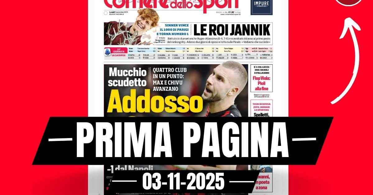 prima pagina corriere dello sport addosso a conte milan e inter prendono gasp a 8211 1 dal napoli da Pianetamilan.it prima pagina corriere dello sport addosso a conte milan e inter prendono gasp a 8211 1 dal napoli