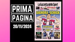 Prima pagina Gazzetta dello Sport: “Milan-Juventus, Fonseca attacca tutto”