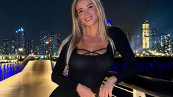 Diletta, buonanotte da Dubai. Eleganza e sensualità, la Leotta incanta con un abito nero