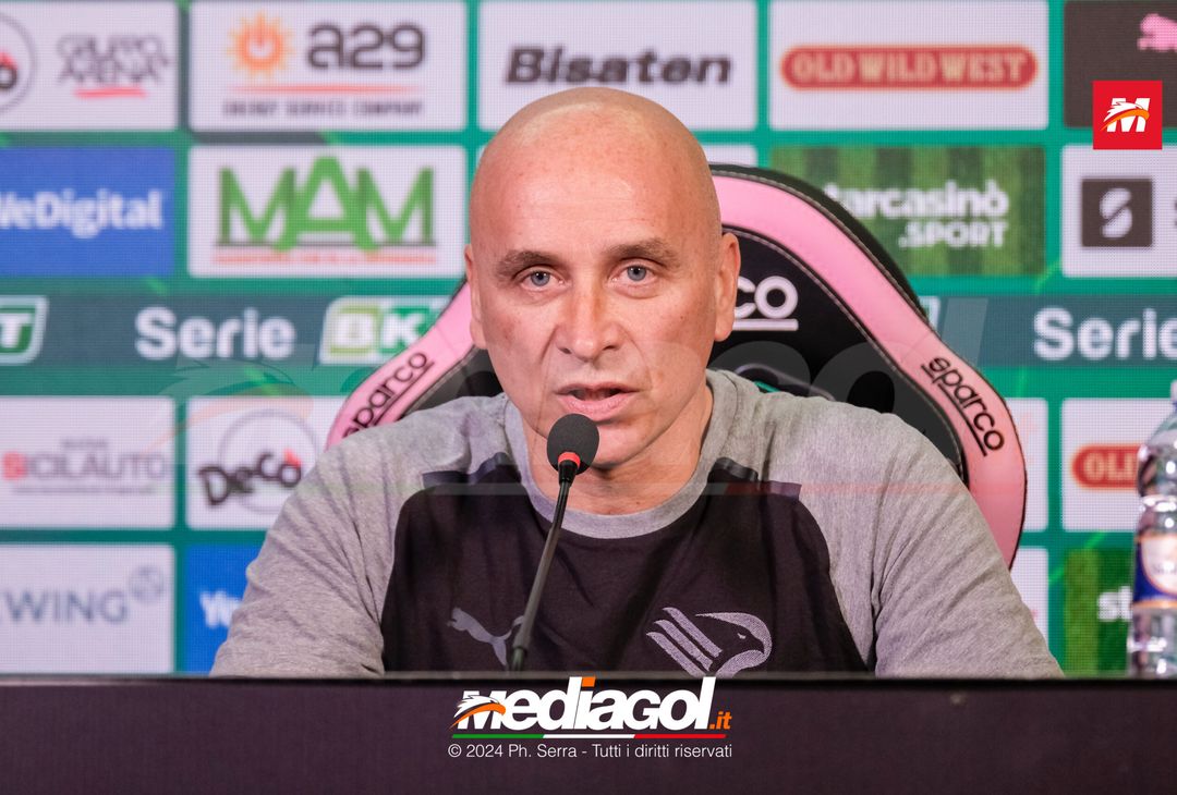 FOTO PALERMO, verso il Modena: Eugenio Corini in conferenza stampa (GALLERY) - immagine 14