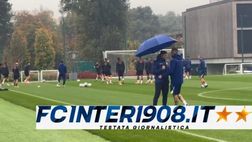 VIDEO FCIN1908 / Inter pronta per la CL, l’abbraccio tra Zanetti e il preparatore Rapetti
