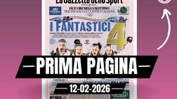 Prima pagina Gazzetta dello Sport: “Coppa Italia, Lazio in semifinale ai rigori”