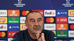 Lazio, Sarri: “Lottato due anni per giocare questa gara di Champions”