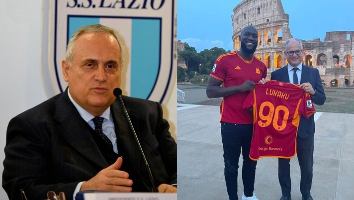 Lotito: “Non commento la foto Gualtieri-Lukaku”. Poi critica il mercato della Roma - immagine 1