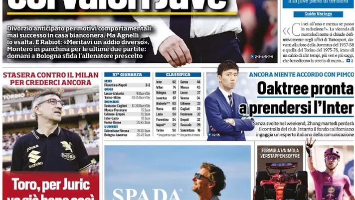 EDICOLA / TS: Oaktree pronta a riprendersi l’Inter. Ancora Niente accordo con Pimco - immagine 1