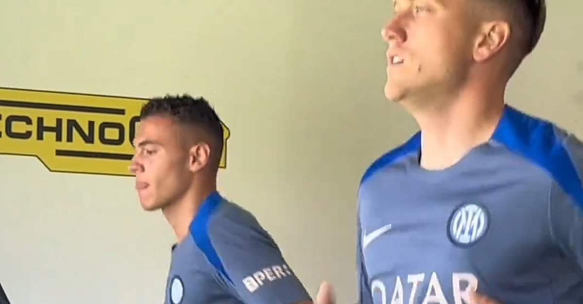 VIDEO / Asllani and Zielinski, first coaching collectively within the fitness center