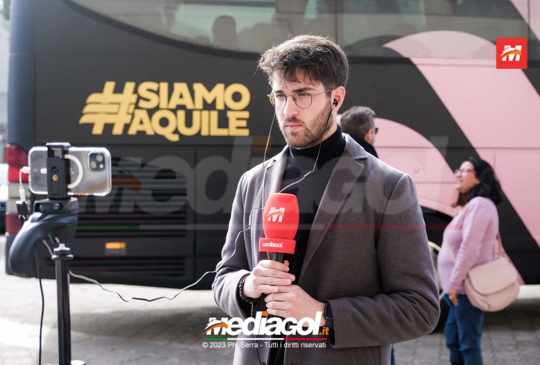 FOTO Südtirol-Palermo, la squadra in partenza dallo stadio “Renzo Barbera” (GALLERY) - immagine 3