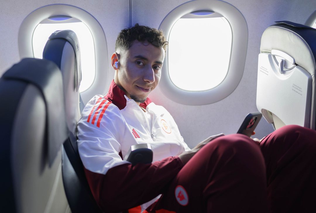 Roma, il viaggio della squadra verso Torino – FOTO GALLERY - immagine 18