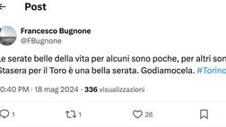 Torino-Milan 3-1, le reazioni social: “Stasera per il Toro è una bella serata. Godiamocela”