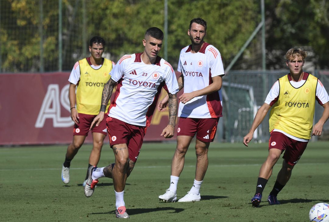 Trigoria, si lavora in vista dell’Inter: c’è Le Fée. Out Dybala – FOTO GALLERY - immagine 11