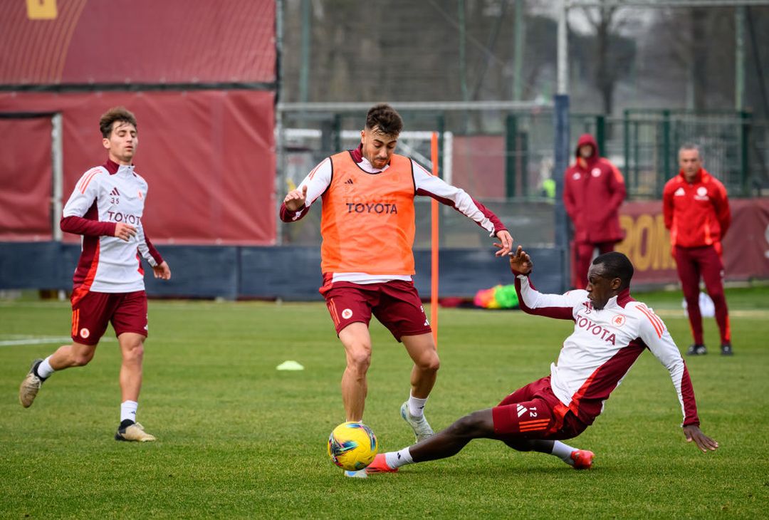 Trigoria, ultimo allenamento del 2024: ancora out Cristante – FOTO GALLERY - immagine 45