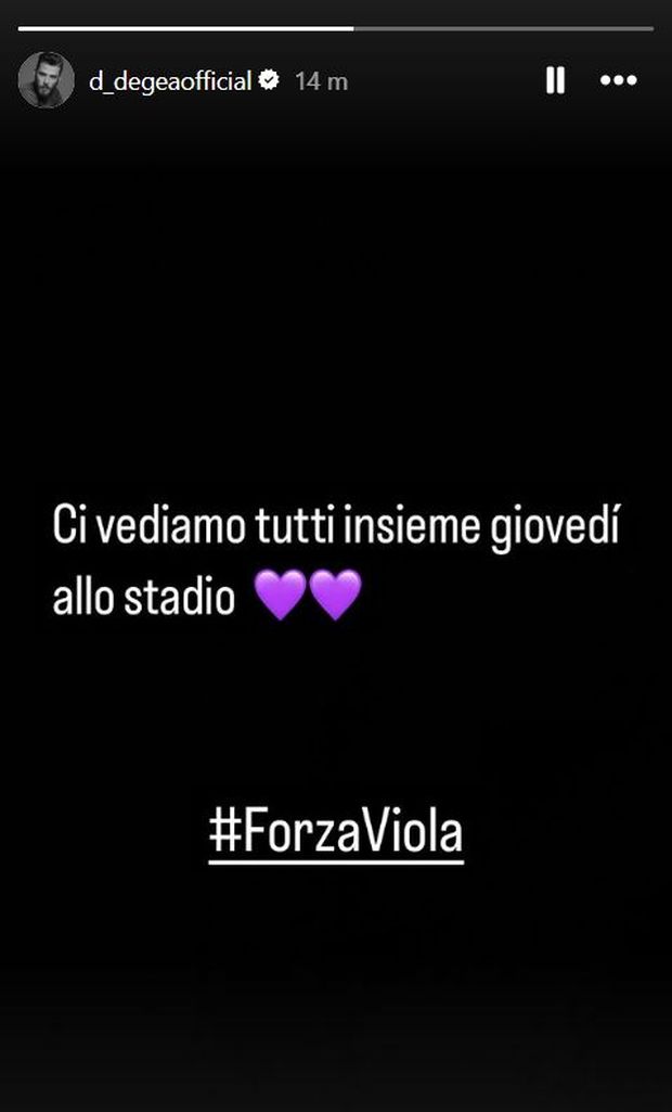 FOTO – De Gea chiama i tifosi (e la maglia da titolare?): “Ci vediamo al Franchi”- immagine 2