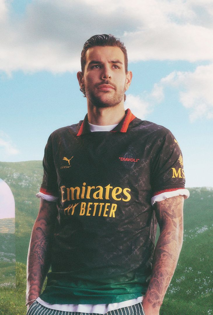 Quarta Maglia AC Milan 2024-2025 PUMA Off-White