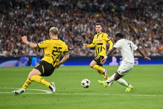 Il quarto gol di Vinícius nell'ultima partita giocata tra le due squadre (Photo by Denis Doyle/Getty Images) Real Madrid-Borussia Dortmund, tutto facile per i Blancos? Il pronostico di DDD- immagine 3