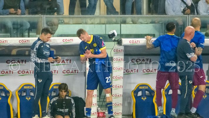 Verona verso Empoli, Dawidowicz a centrocampo Verona verso Empoli, Dawidowicz a centrocampo - immagine 1