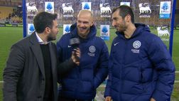 Mkhitaryan: “Doveva esserci Bastoni ma ho segnato io. I fischi? Guardiamo avanti. Dell’abbraccio…”