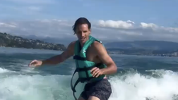 VIDEO / Inter, ultimi giorni di vacanza per Sommer: il portiere si allena “surfando”