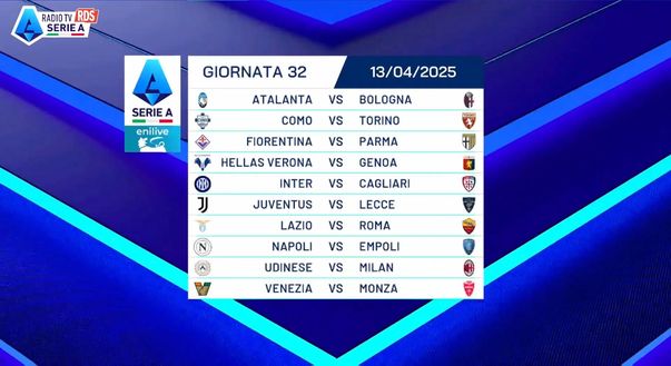 Serie A 24-25, il calendario completo: da Inter-Milan alla Juve, tutte le giornate - immagine 8
