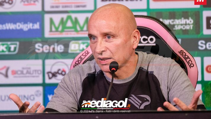 Corini: “Lasciati punti per strada. Faremo il meglio possibile, c’è ambizione”  Palermo Bari