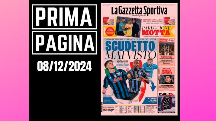 Prima pagina Gazzetta dello Sport: Fonseca avvisato. Per restare al Milan serve...