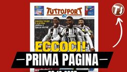 Prima pagina Tuttosport: “Inter, Milan e Napoli, sprint e tensioni”