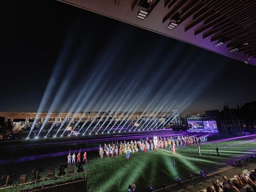 L’emozione di Commisso, l’inno cantato: rivivi l’inaugurazione del Viola Park - immagine 6