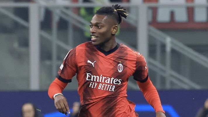 Rafael Leao AC Milan Milan-PSG 2-1 Champions League 2023-2024