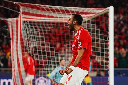 LISBONA, PORTOGALLO - 18 FEBBRAIO: Evangelos Pavlidis del Benfica ce. (Photo by Gualter Fatia/Getty Images) Pavlidis Benfica
