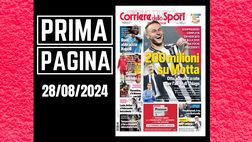 Prima pagina Corriere dello Sport: “Mercato Juventus da 200 milioni”