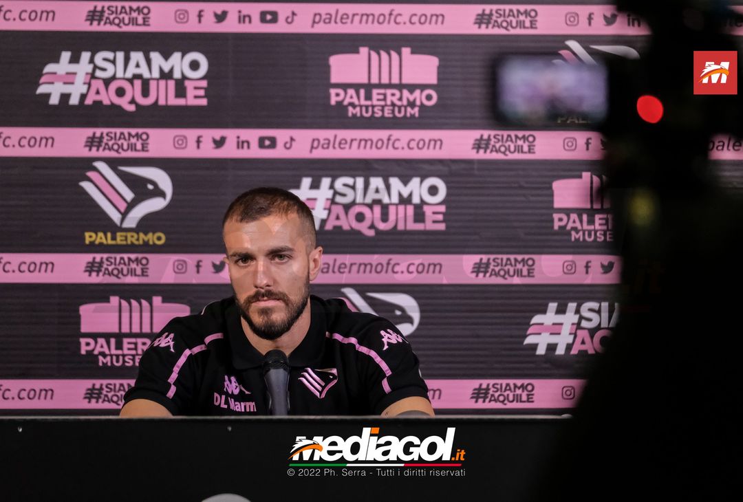 FOTO RITIRO PALERMO, la conferenza stampa di Nicola Valente (Gallery) - immagine 27
