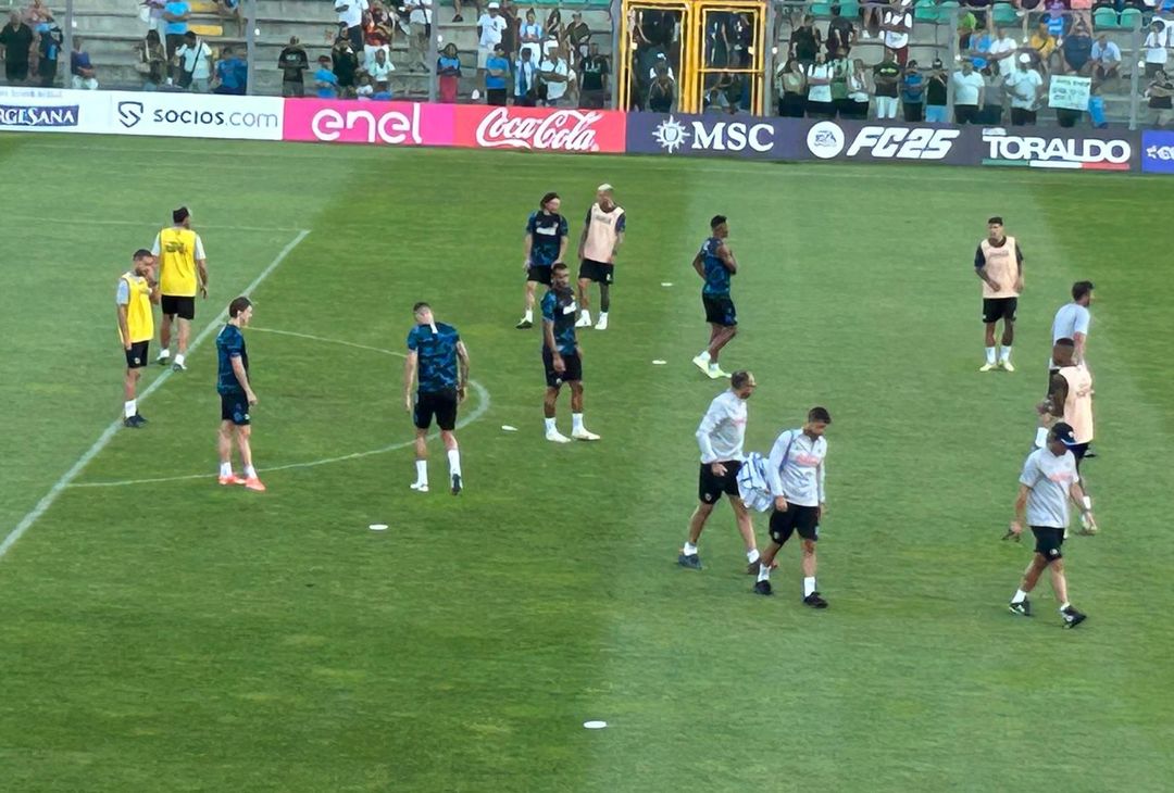 GALLERY Marin finisce a terra dopo uno scontro di gioco e lascia l’allenamento - immagine 3