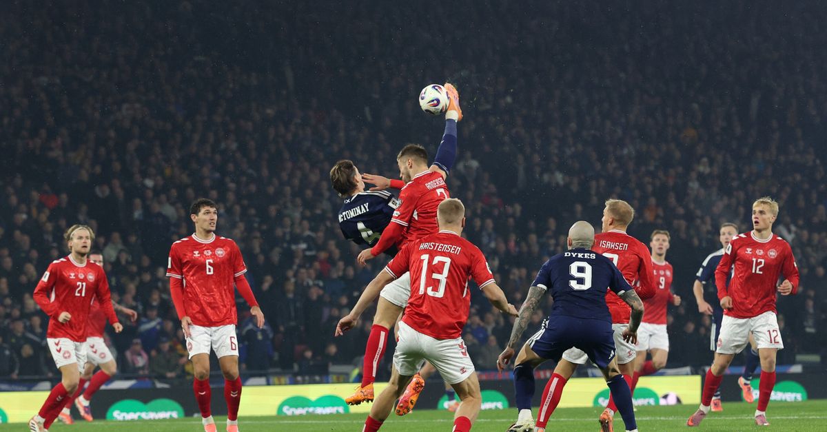 La rovesciata di McTominay batte quella di... Ronaldo. Lo scozzese vola 20 cm più in alto