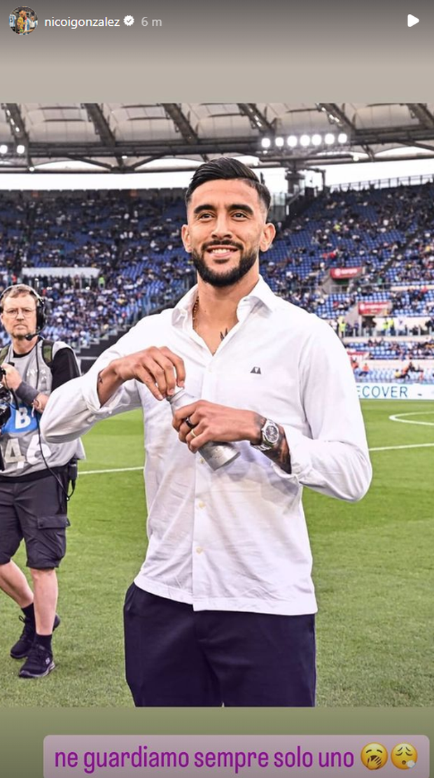 Nico Gonzalez sibillino sui social: “Ne guardiamo sempre solo uno”- immagine 2