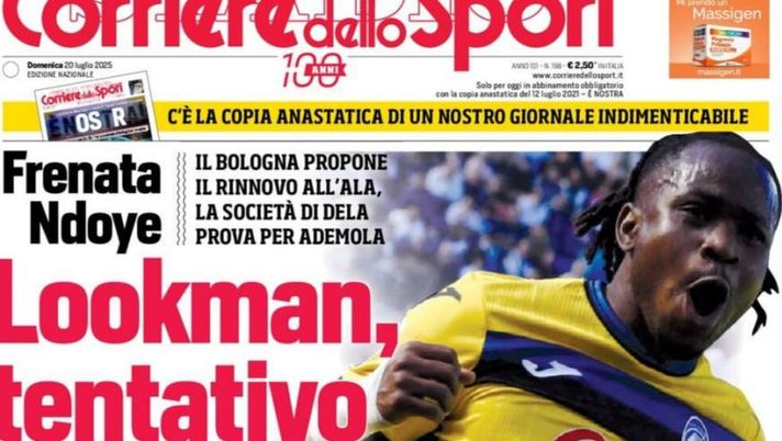 Il Napoli sui media: le prime pagine dei quotidiani di oggi- immagine 1
