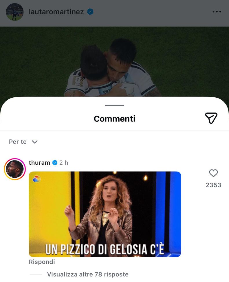 Thuram geloso di Lautaro con Messi? L’Inter lo fa ridere: “Non preoccuparti Marcus, la ThuLa…”- immagine 2